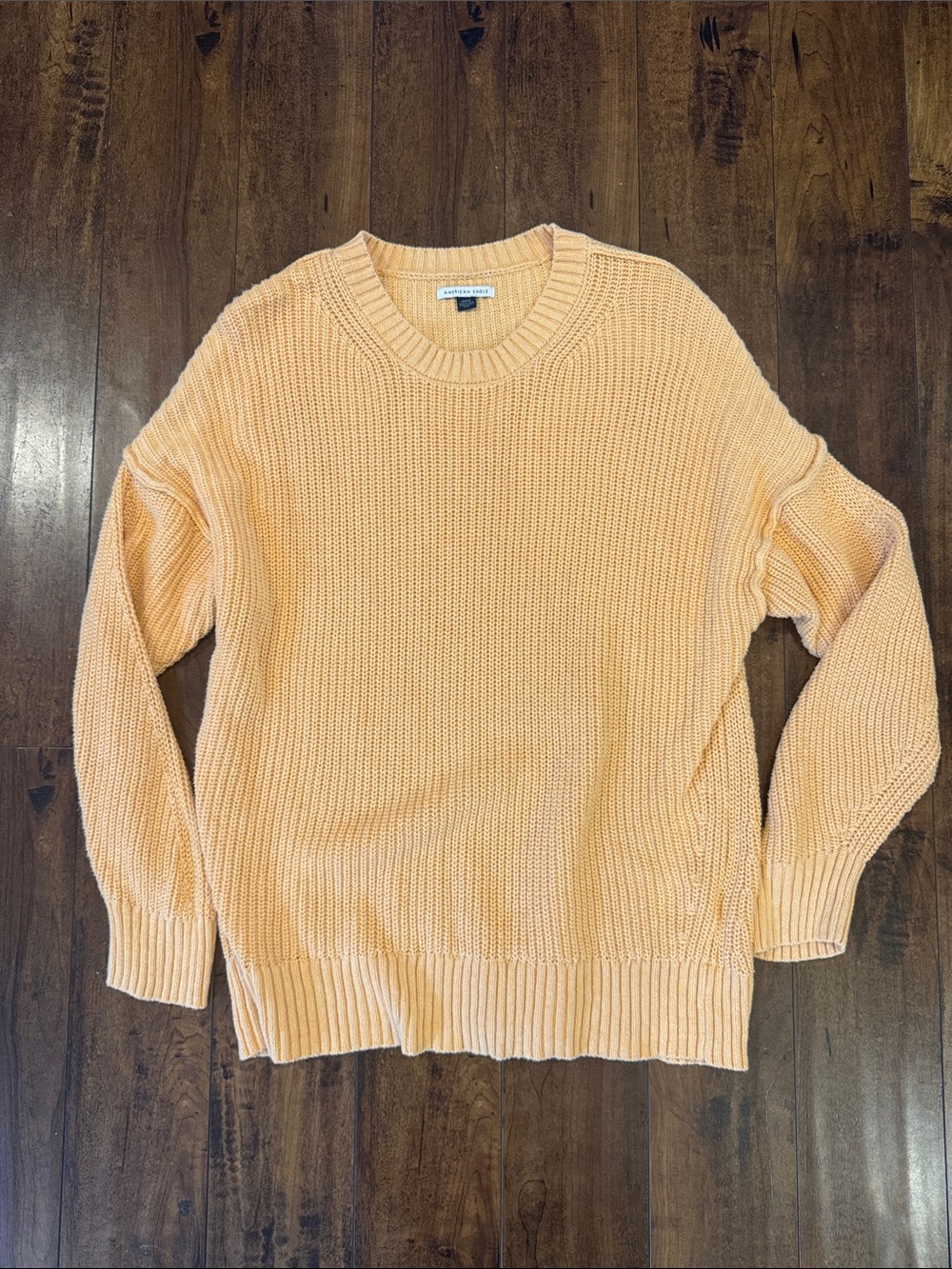 American Eagle Outfitters Peach Crewneck Sweater
